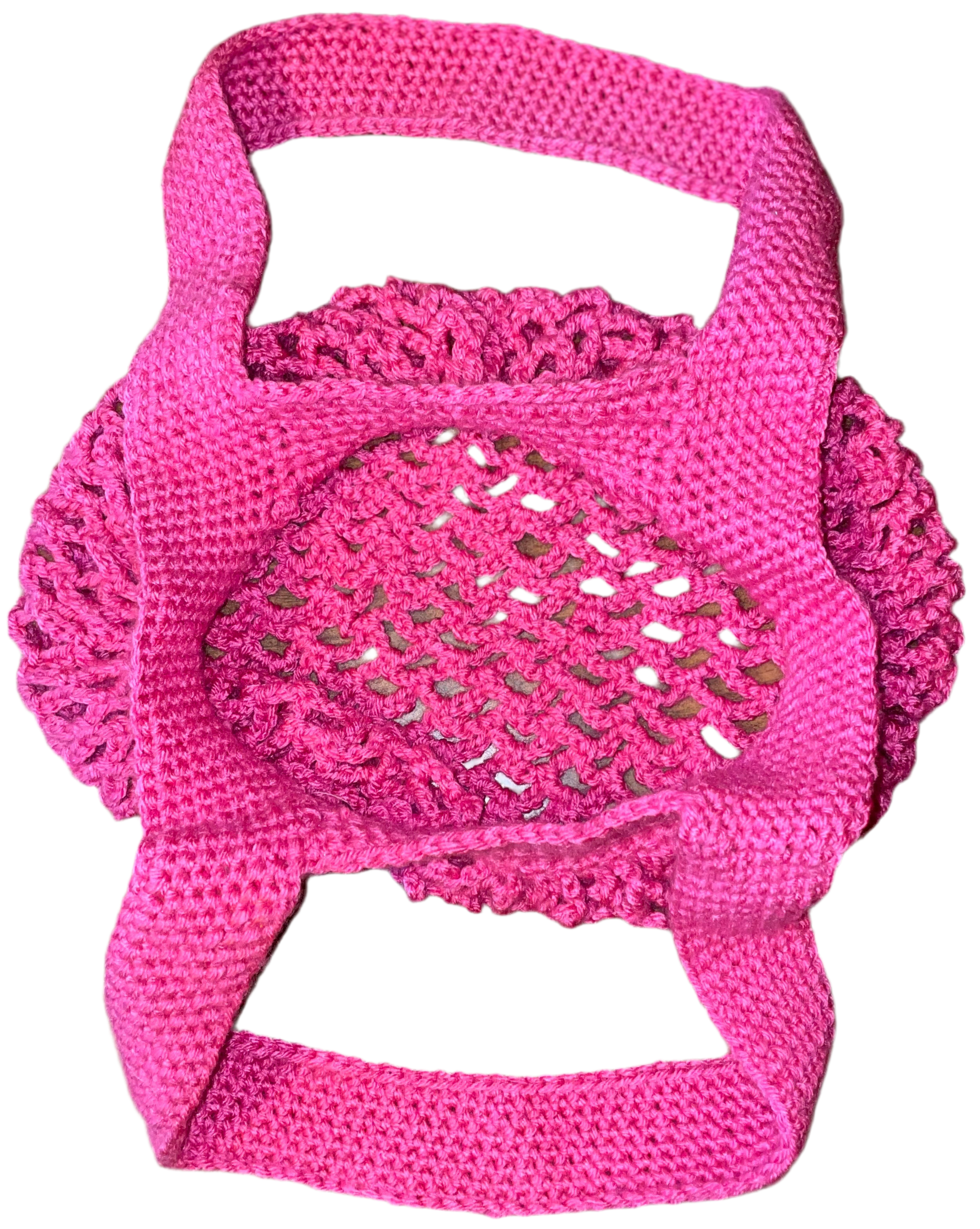 hot rose market bag