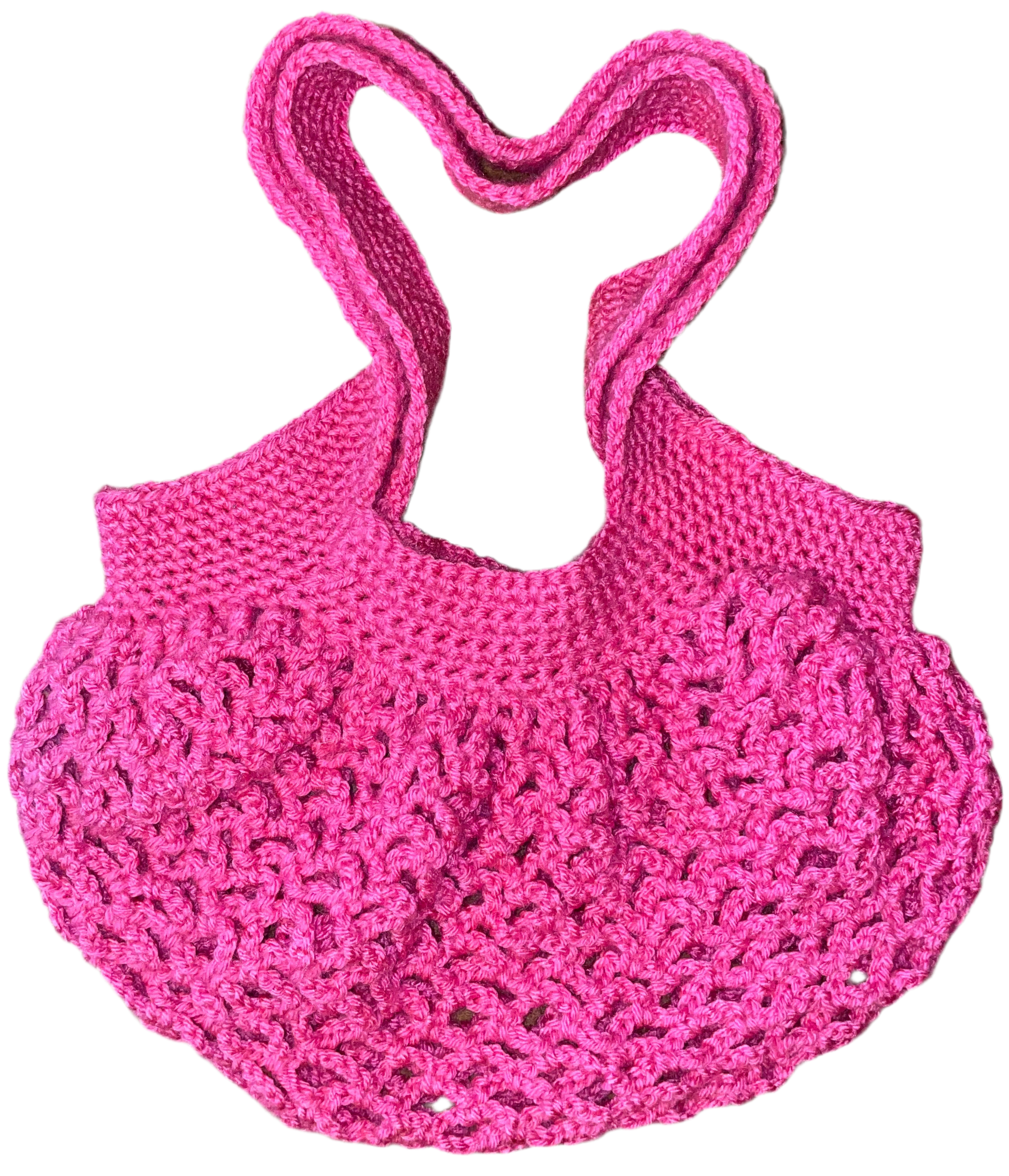 hot rose market bag