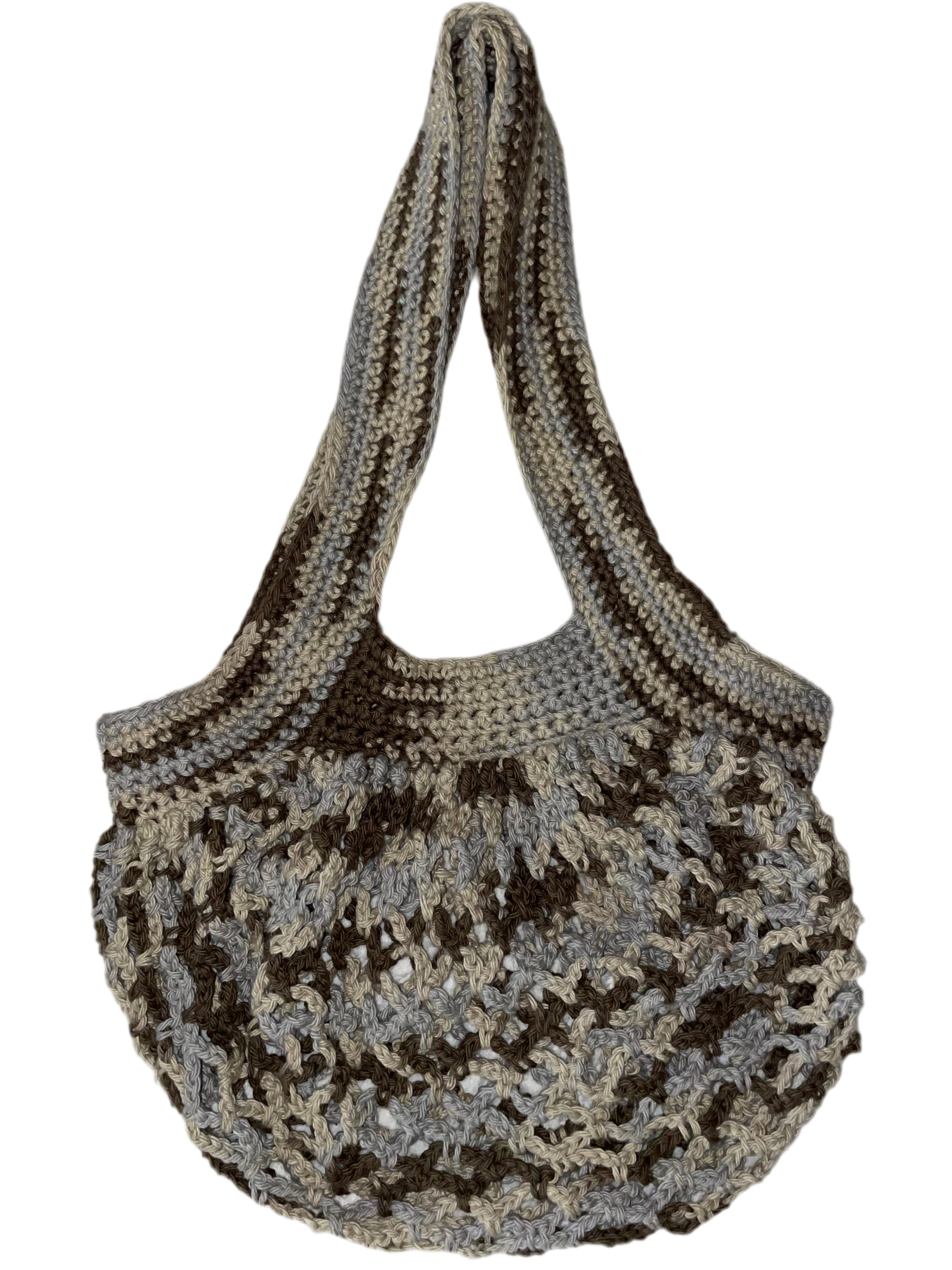 earth ombré market bag