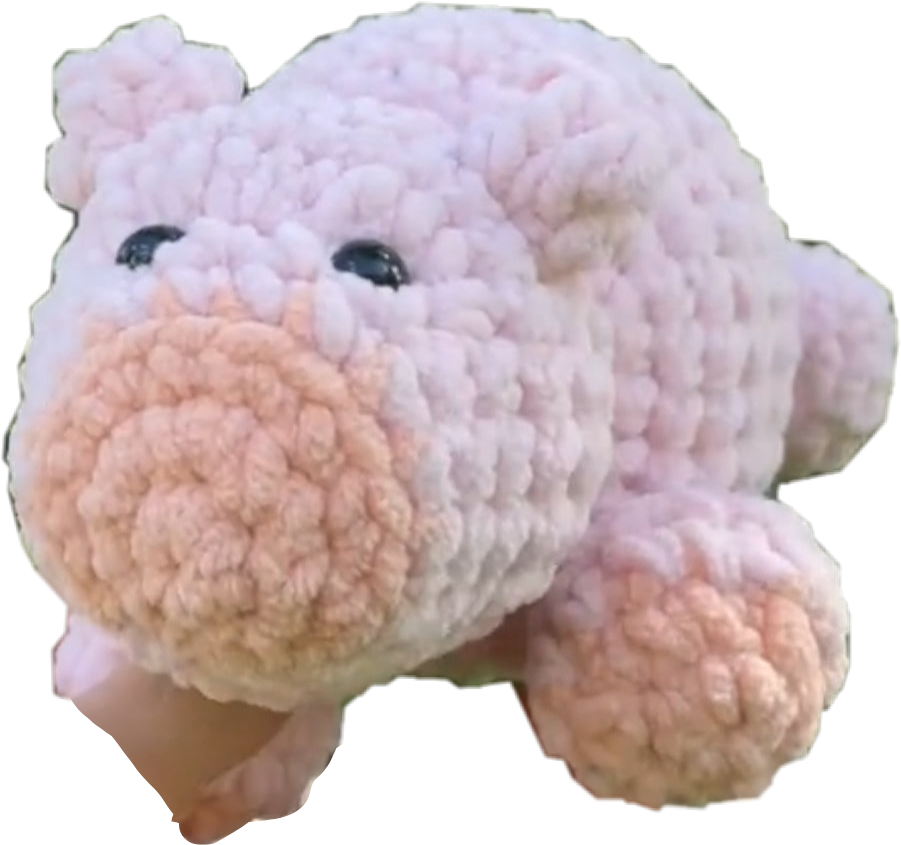 mini pig plushie