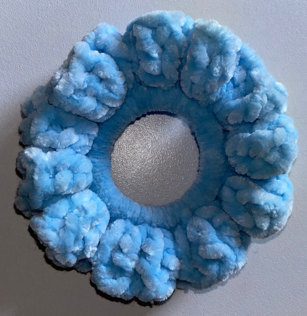 velvet scrunchies set