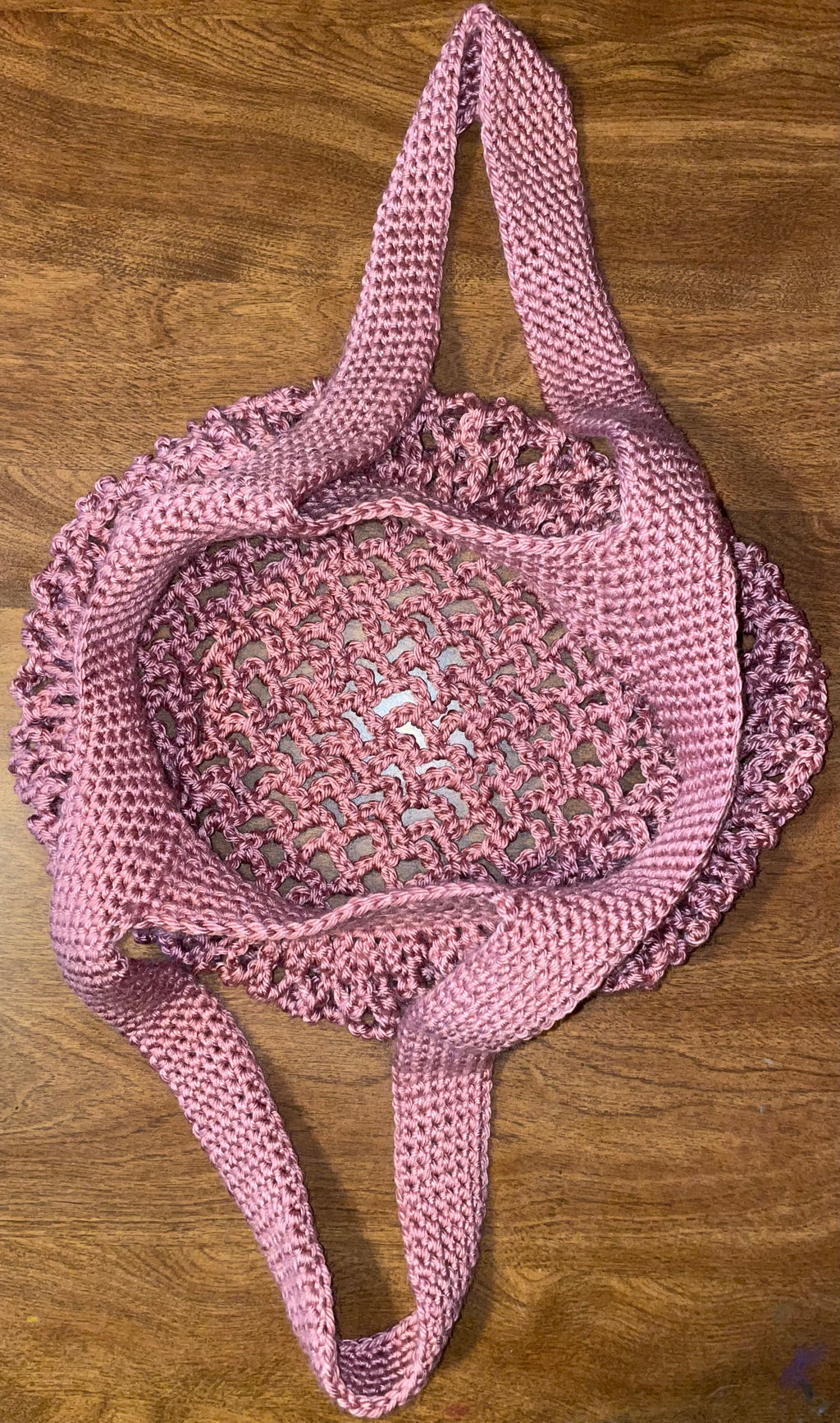 plum wine market bag